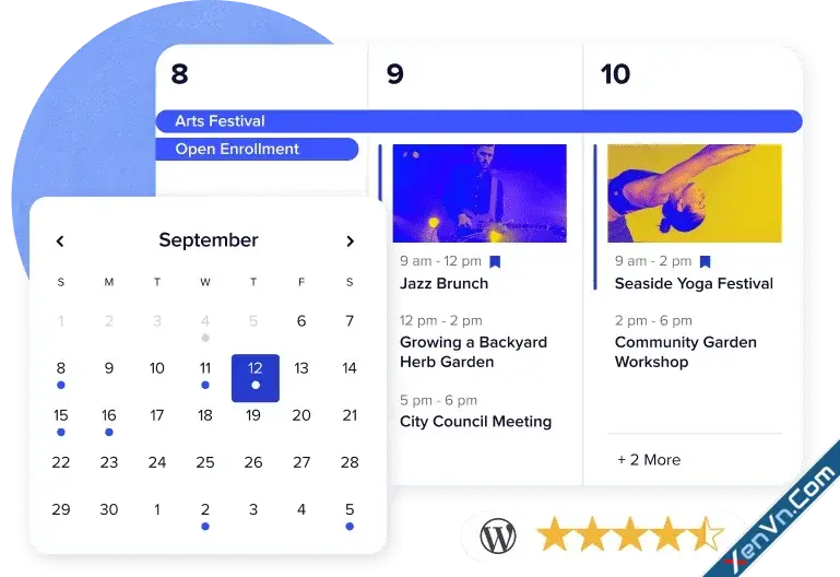 The Events Calendar - Calendar and tickets for WordPress.webp