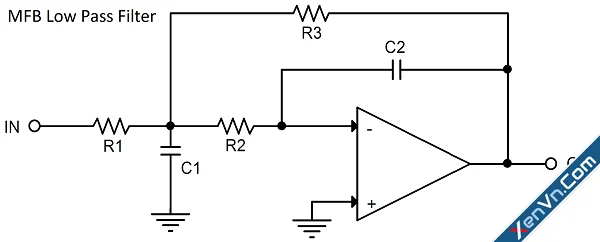 The Low-Pass Filter 1 aka Multi-Feedback Op-Amp Stage.webp