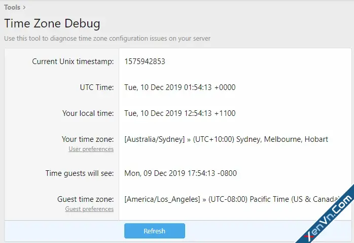 Time Zone Debug - Xenforo 2.webp