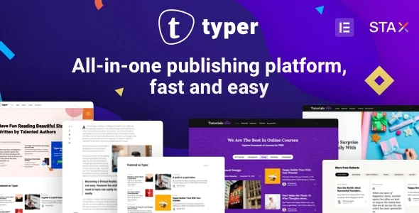 Typer - Amazing Blog and Multi Author Publishing Theme.webp