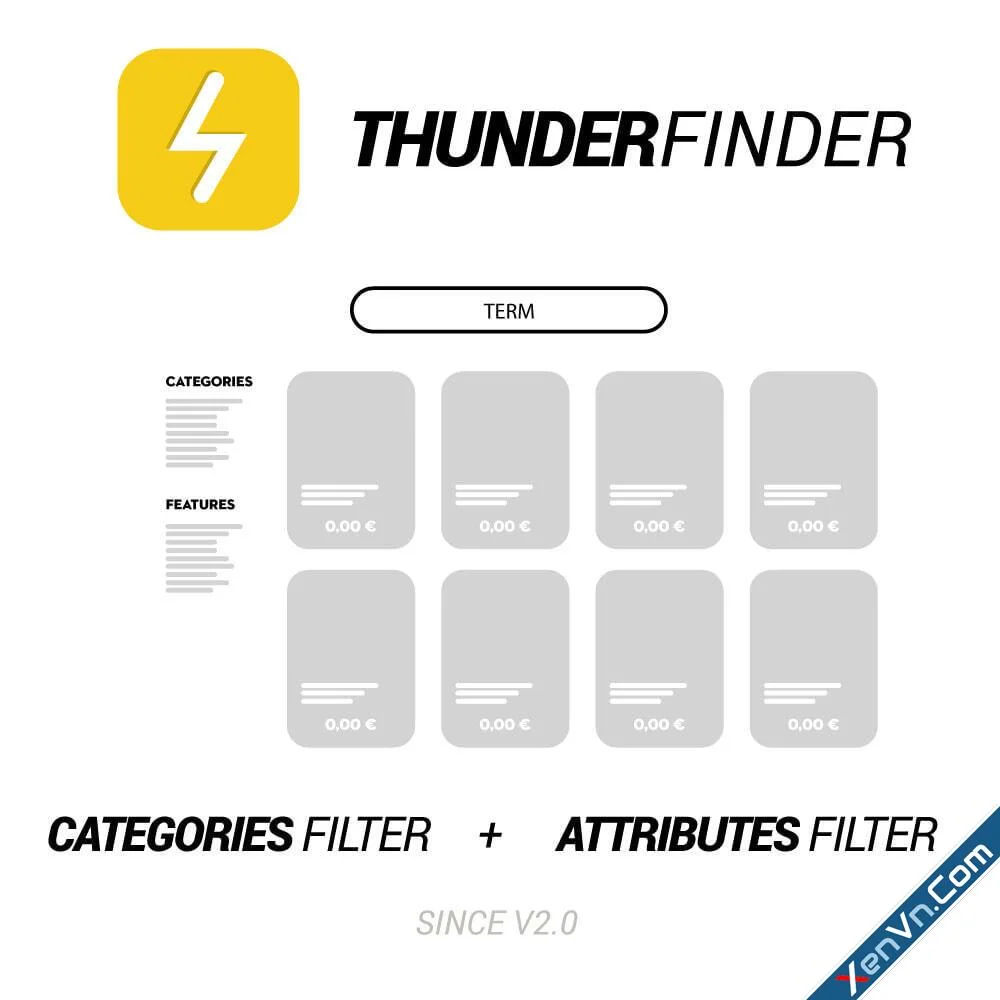 Ultra fast search - ThunderFinder Module - Pretashop.webp