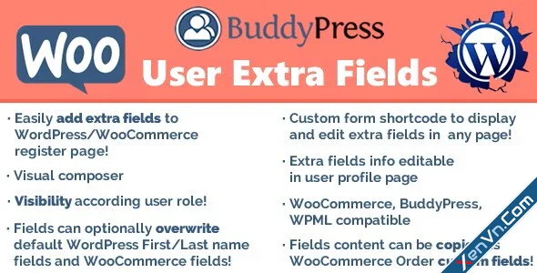 User Extra Fields for Wordpress by vanquish.webp
