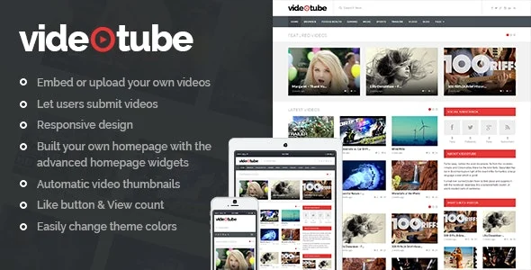 VideoTube - A Responsive Video WordPress Theme.webp