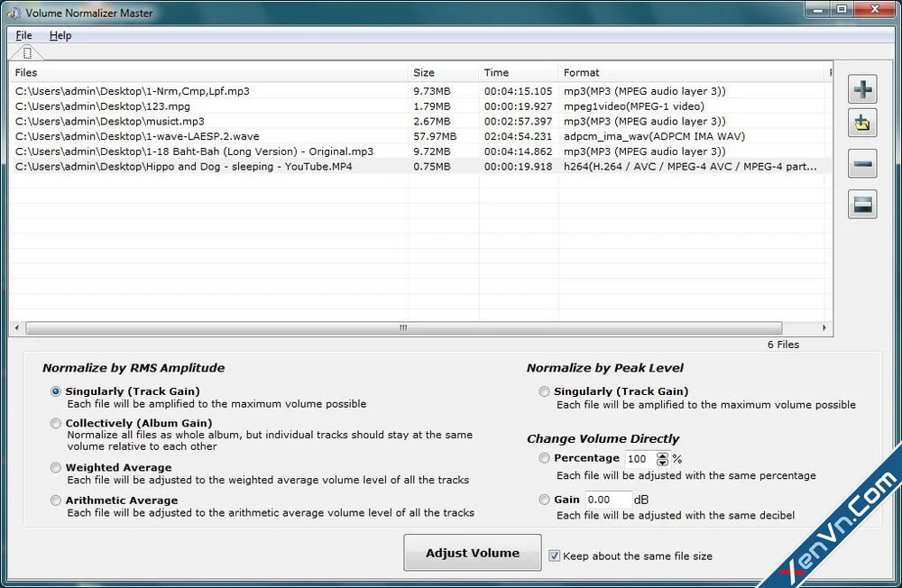 Volume Normalizer Master Unlocked 1.2.2