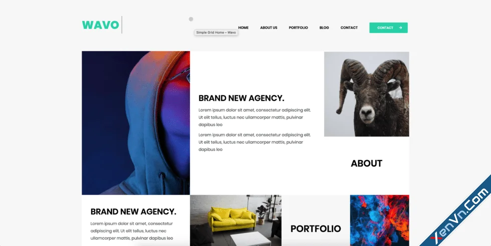 Wavo - Creative Portfolio & Agency Theme-1.webp