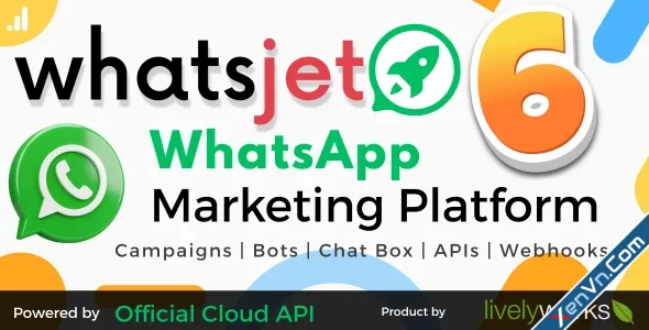 WhatsJet SaaS - A WhatsApp Marketing Platform with Bulk Sender.webp