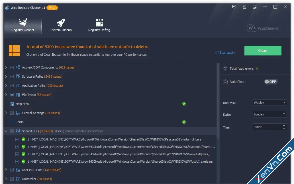 Wise Registry Cleaner Pro - Registry Cleaner and Optimizer-1.webp