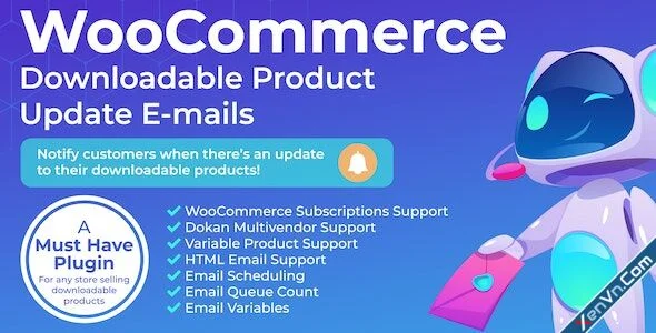 WooCommerce Downloadable Product Update E-mails.webp