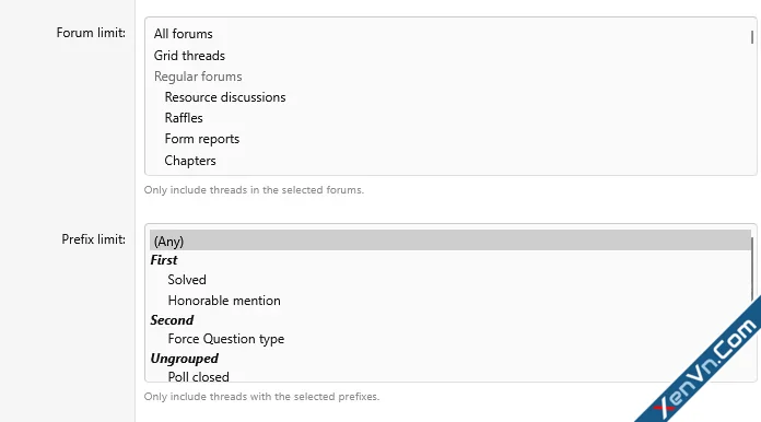 [XB] Widget - New Posts Prefix Filter - Xenforo 2.webp