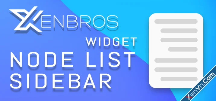 [Xenbros] Node list sidebar widget - Xenforo 2.webp