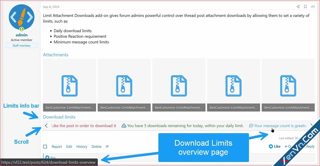 [XenCustomize] Limit Attachment Downloads - Xenforo 2.webp