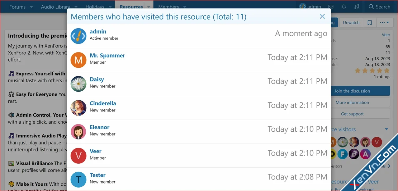 [XenCustomize] Resource Views & Visitors - Xenforo 2-2.webp