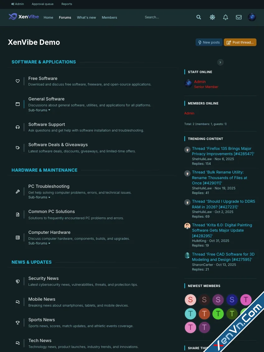 XenFocus - Editorial, Content-First Style for XF 2.3+1.webp