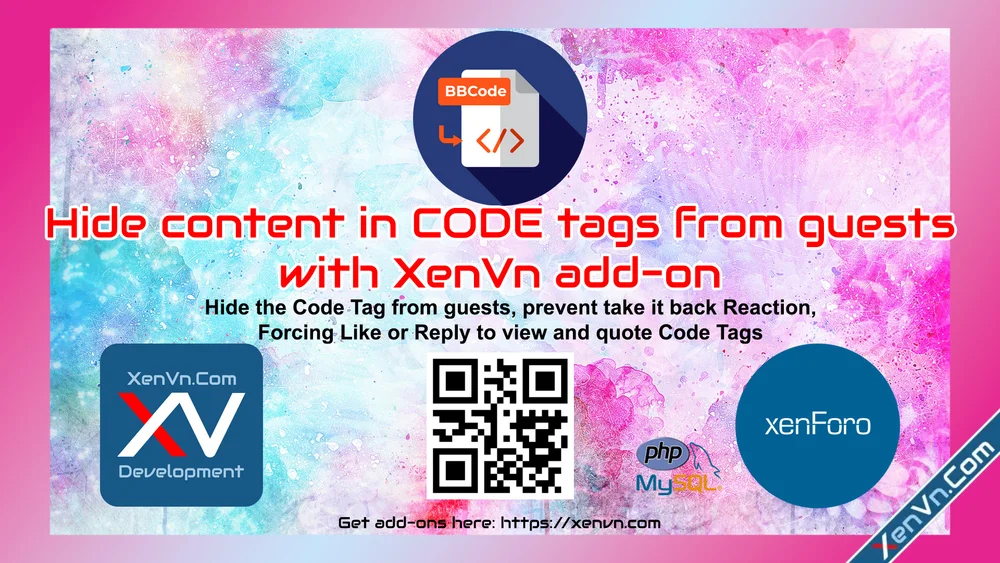 Xenforo 2 - Hide content in CODE tags from guests.webp