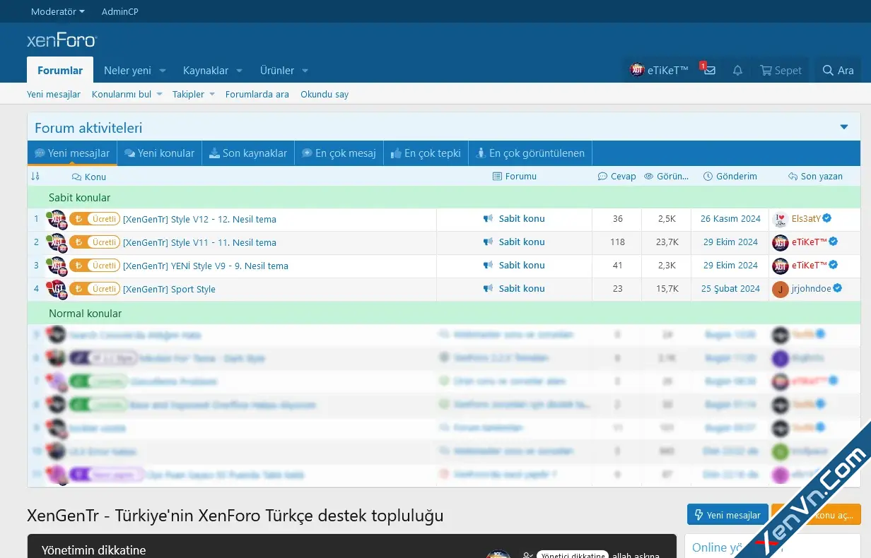 [XenGenTr] Forum statistics PLUS - Xenforo 2.webp