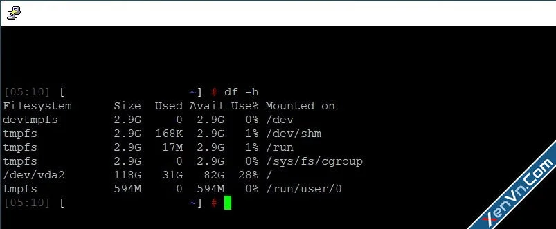 XenVn-How to Check the Disk Space on Linux - 2.webp