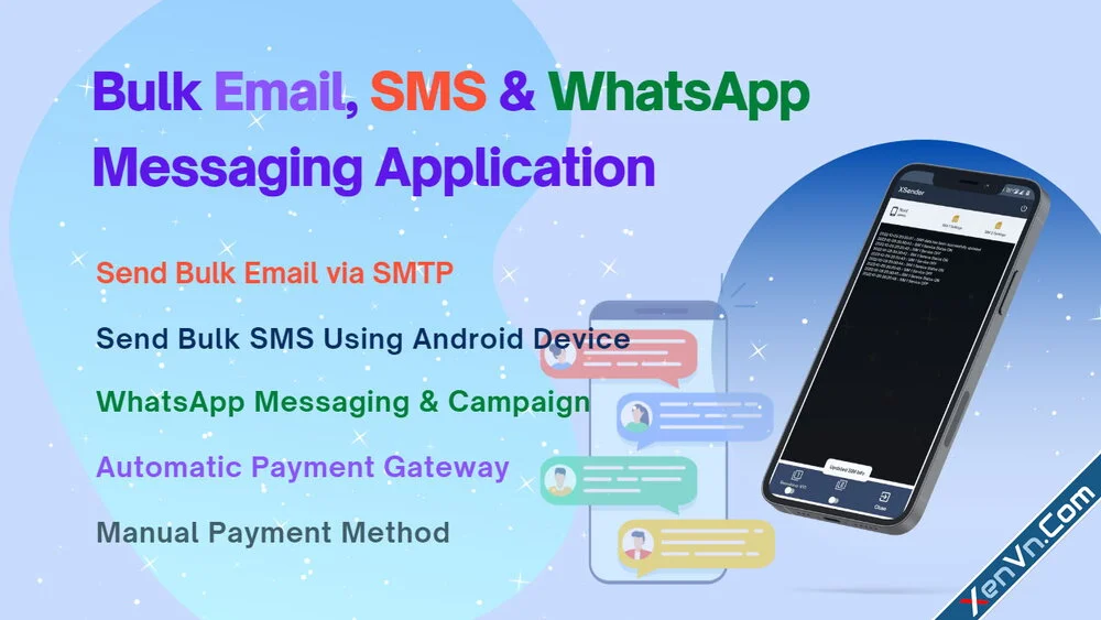 XSender - Bulk Email, SMS and WhatsApp Messaging Application - 1.5.1 ...