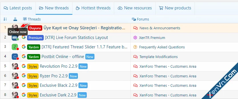 [XTR] Live Forum Statistics Layout - Xenforo 2.webp
