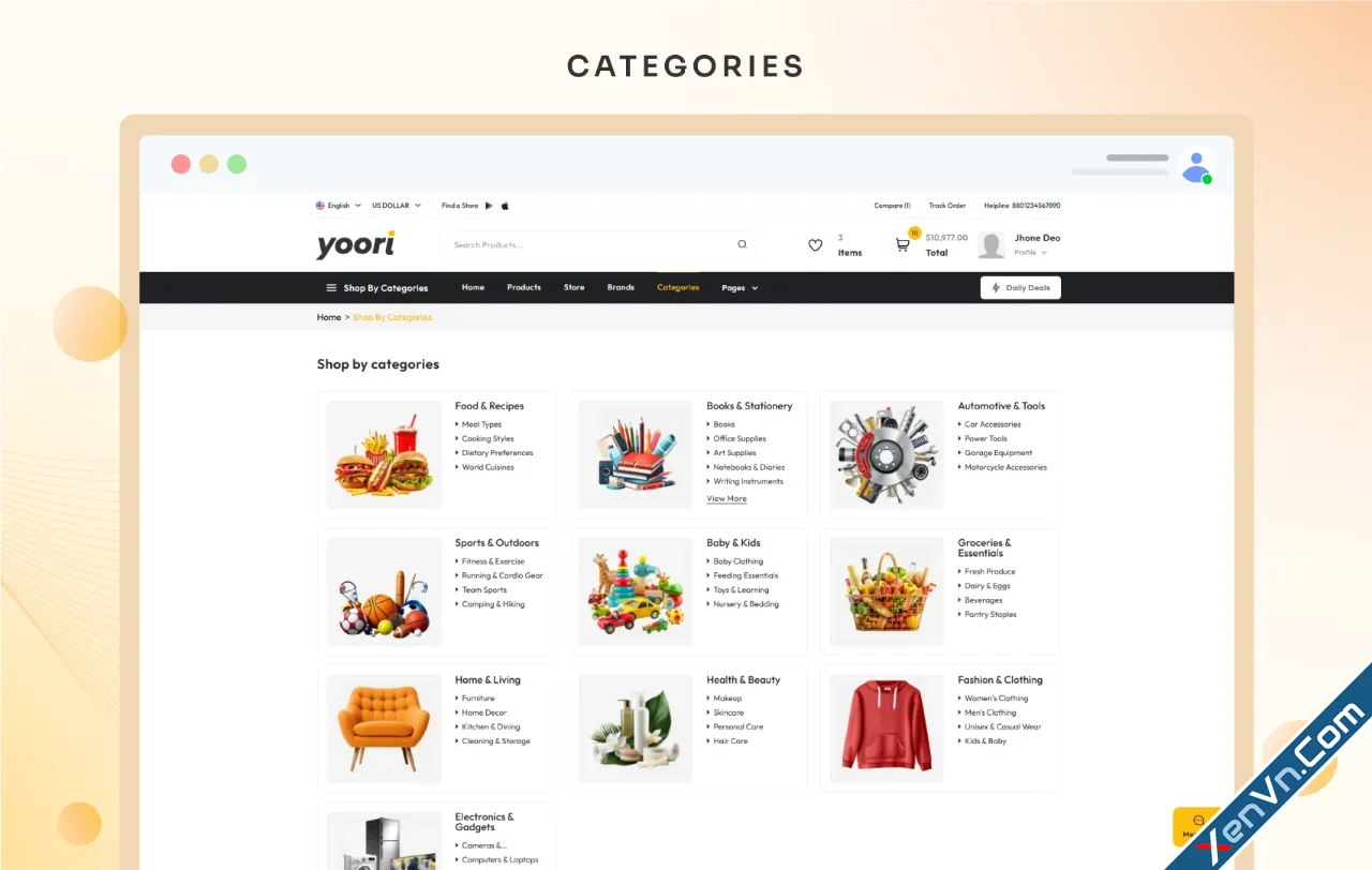YOORI eCommerce - Single & Multi-Vendor PWA Marketplace CMS-1.webp