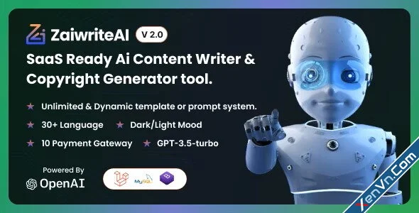 ZaiwriteAI - Ai Content Writer & Copyright Generator Tool.webp