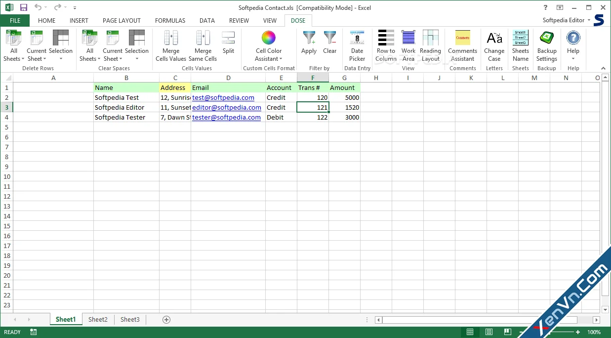 Zbrainsoft Dose for Excel - Excel Add-In with 100+ Professional Tools-1.webp