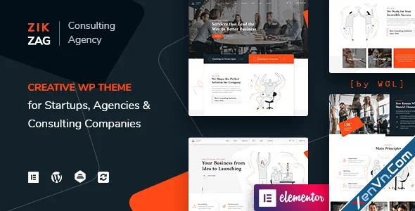 ZikZag - Consulting & Agency WordPress Theme.webp