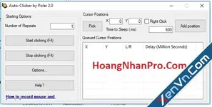 Phần Mềm Auto Clicker - Lập Trình Tự Động Click Chuột