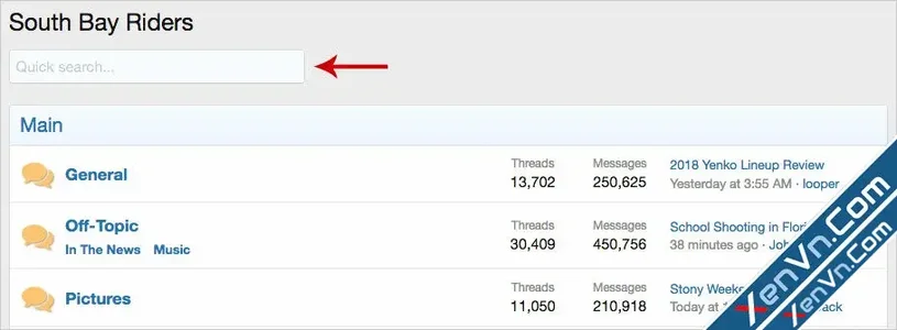Xenforo [2.x] Add-ons - Quick search 2.7