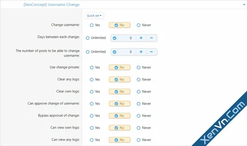 Xenforo [2.x] Add-ons - [XenConcept] Username Change 2.1.8