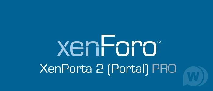 XF2 [8WR] XenPorta 2 (Portal) PRO - Xenforo 2
