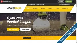 GymPress v1.3.2 - WordPress Theme for Fitness