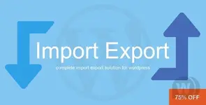 WP Import Export - Import / Export WordPress Data