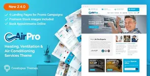 AirPro v2.5.3 - WordPress Template for Services