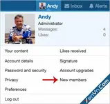 AndyB - New members - Xenforo 2