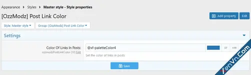 [OzzModz] Post Link Color - Xenforo 2