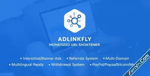 AdLinkFly - Monetized URL Shortener - PHP Script