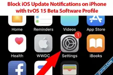 Block iOS Update Notifications on iPhone