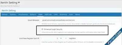 Enhanced Security When Users Login and Register