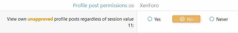 [OzzModz] Profile Post Moderated View Own - Xenforo 2