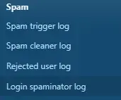 [FF] Login Spaminator Admin Area Logs - Xenforo 2