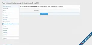 [INZ] SMS Two-step verification - Xenforo 2