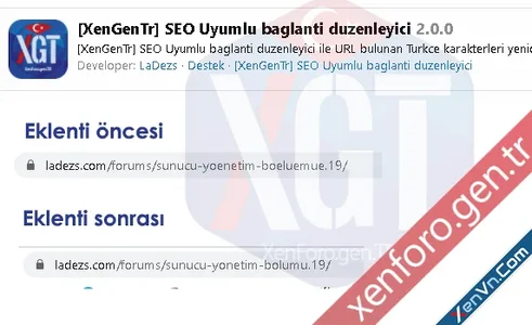 [XenGenTr] Seo Compatible TR character editor - Xenforo 2