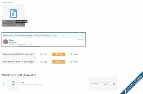 XenConcept - Download tracker - Xenforo 2