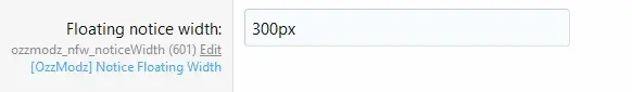 [OzzModz] Notice Floating Width - Xenforo 2