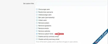 [OzzModz] User Batch Update Action: Remove Custom Fields