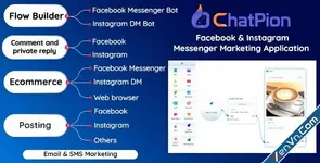 ChatPion - Facebook & Instagram Chatbot - Social Media Marketing Platform
