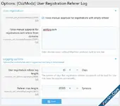 [OzzModz] User Registration Referrer Log - Xenforo 2