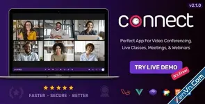 Connect - Video Conference, Online Meetings, Live Chat