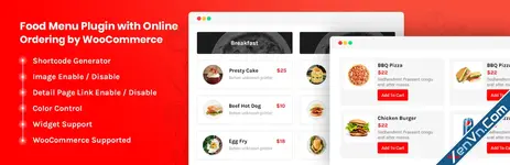 Food Menu Pro - Restaurant Menu & Online Ordering for WooCommerce