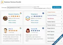 Business Reviews Bundle plugin for WordPress